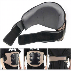 Vente chaude Arts martiaux ventre garde boxe MMA Thai protecteur personnalisé en cuir réglable ventre Pad pour la formation Protection de la poitrine - Product Image 2
