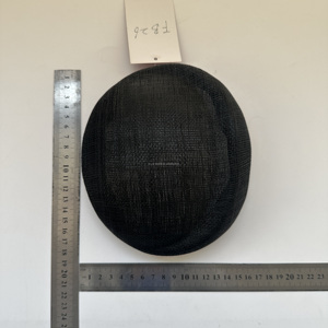 Base para Sombrero Fascinador de Sinamay, Modelo FB26, para Suministros de Sombrerería |   Base para fascinador DIY |   Tocado de Sinamay Reforzado para la Confección de <span class=keywords><strong>Sombreros</strong></span> - Product Image 2