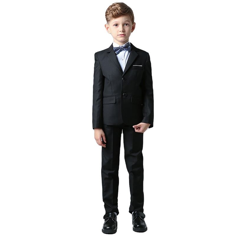 Kids 12 Years Boy Clothing Sets Formal Tuxedo Pieces Toddler Boys  Clothes Gentleman Party Suit Set Vest Pants