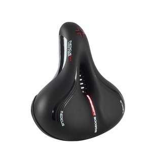 Sillín de <span class=keywords><strong>bicicleta</strong></span> impermeable, <span class=keywords><strong>asiento</strong></span> de <span class=keywords><strong>bicicleta</strong></span> suave y cómodo ligero extendido, sillín amortiguador de trasero grande - Product Image 1