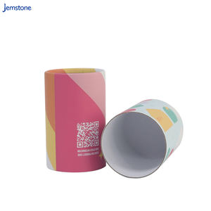 กล่องของขวัญทรงกระบอกทำจากกระดาษแข็งสำหรับบรรจุชาแบบผสม บรรจุภัณฑ์สำหรับเมล็ดกาแฟและชาแบบหลวม เกรดอาหาร บรรจุภัณฑ์ทรงกระบอกทำจากกระดาษคราฟท์ - Product Image 3