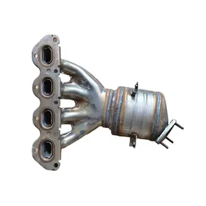 Disesuaikan bagian otomatis baja nirkarat mercedes-benz turbo manifold knalpot Manifold