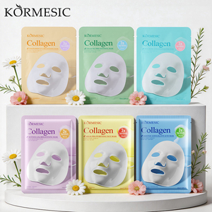 Masque facial coréen végétalien éclaircissant KORMESIC Private Label OEM 35ml au collagène, AHA&PHA, rétinol, VC, B5, B3, niacinamide - Product Image 1
