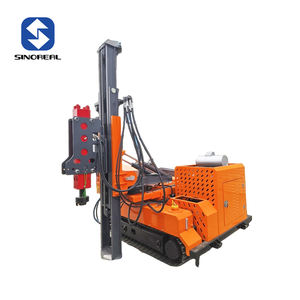 Solar <span class=keywords><strong>Pile</strong></span> <span class=keywords><strong>Driver</strong></span> dilacak untuk sistem PV 50-<span class=keywords><strong>300mm</strong></span> Diameter pengeboran 150L/menit aliran hidrolik <span class=keywords><strong>300mm</strong></span> lebar jalur - Product Image 1