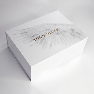 Caja de Regalo de Cartón Rígido Blanco con Tapa Magnética y Logotipo Personalizado - Product Image 6