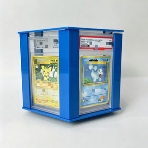 Hot Sale Modern Rotating Custom <b>Acrylic</b> <b>Display</b> <b>Stand</b> Easy Assembly Trading Card Grading Slab For Desktop Showcase - Product Image 5