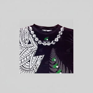 เสื้อยืดพิมพ์ซับลิเมชันทรงหลวมทรงหลวมผ้าโพลีเอสเตอร์100% สำหรับผู้ชายเสื้อผ้าแฟชั่นใส่วิ่งลำลองดีไซน์ล่าสุดใส่สบาย - Product Image 1