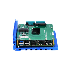 Mini PC 5G integrada con Rs232 4 * USB3.0, PC industrial sin ventilador 4 LAN para supervisión de datos Din Rail - Product Image 4