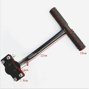 Manillares para asiento infantil de acero negro con Supergrip para accesorios de bicicleta para niños - Product Image 2