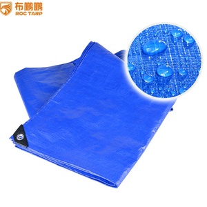 100% PE bạt thân thiện với môi vải thoáng khí cho xe tải ngoài trời không thấm nước màu xanh cam mô hình tráng - Product Image 3