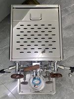Machine à café commerciale rentable haute chaudière double machine à expresso semi-automatique à vapeur haute pression