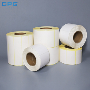Wholesale Perforated 100x50mm Thermal Barcode Labels Clean Die Cutting Order Fulfillment Direct Thermal Labels - Product Image 1