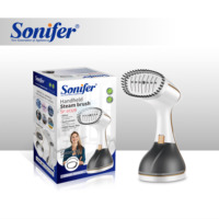 Sonifer Brosse à vapeur à main SF-9132B 1780W 320ml Réservoir détachable 20s Écran tactile chauffant 3 espaces de vapeur