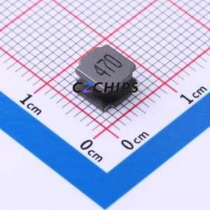 Inducteur de puissance SMD SNR6045-470MT, 6x6mm (Inductance : 47uH) (Précision : 20%) Courant de saturation (Isat) : 1,4A - Product Image 1