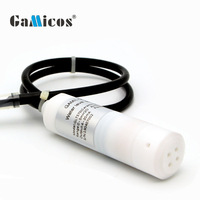 GLT570 Transmetteur de mesure de niveau de liquide à haute température et à forte corrosion de type submersible