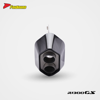 Système d'échappement de moto en fibre de carbone 3D à prix de gros Forsound Factory pour R1300GS, R1200GS, R1250GS