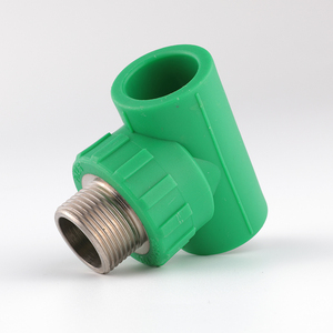 Bán Buôn Chất Lượng Cao Bền Màu Xanh Lá Cây Nhựa Vật Liệu Hệ Thống Ống Nước Dubai Brass Chèn <span class=keywords><strong>PPR</strong></span> Ống Phụ Kiện - Product Image 5