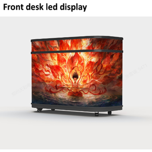 Pantalla LED de Video Vertical P10 Resistente para Montaje en Camioneta, con Soporte de Suelo Completo, para Mostrar Marcadores en Eventos Deportivos - Product Image 2