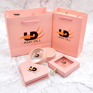 Borsa della spesa di lusso stampata del cartone di arte <span class=keywords><strong>con</strong></span> la maniglia per le parrucche ed il regalo cosmetico di lusso di <span class=keywords><strong>cura</strong></span> di pelle - Product Image 6