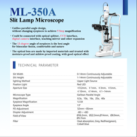 Lámpara de Hendidura Digital de Alta Relación Calidad-Precio – Microscopio LED con 5 Niveles de Aumento
