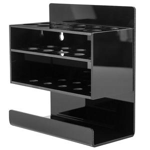 Treo Tường 2 Tầng Màu Đen Acrylic 10 Khe Xóa Bảng Trắng Khô Và Giá Đỡ Tẩy - Product Image 3