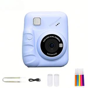 Hot Sale <b>Mini</b> Smart Instant Print Camera Toy for Kids Gift Video Recorder Photo Paper <b>Printer</b> Camera - Product Image 1