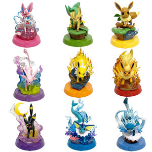 Figurine d'anime <span class=keywords><strong>japonais</strong></span> Monster Toys Adventure Eevee Series PVC Toys Trendy Blind Box Figures Cadeaux à collectionner - Product Image 3