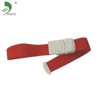 Torniquete de hebilla de TPE/nailon de alta calidad y barato al por mayor para uso médico con tamaño y color personalizados
