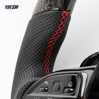 Volant sport en fibre de carbone personnalisé avec boutons tactiles pour Mercedes Benz Classe C, Classe E, Classe S, GLC, GLE, GLS - Plug and Play