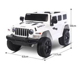 La voiture télécommandée électrique à quatre roues pour bébé pour enfants peut s'asseoir sur un véhicule tout-terrain à quatre roues motrices pour deux personnes - Product Image 5