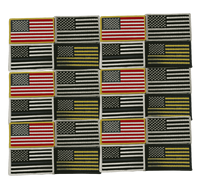 Patch personnalisé en sergé à coudre ou thermocollant, tissé à la machine, pour chapeau