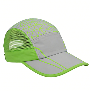 Gorra Deportiva de 5 Paneles Personalizada con Logotipo Promocional, de Secado Rápido, Transpirable, Impermeable, de Poliéster Oxford, para Correr al Aire Libre, con Corte Láser - Product Image 1