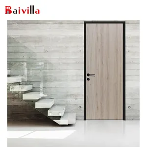Composite modern interior wood doors single Prehung door