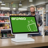 Groothandels supermarkt kassasysteem met capacitief touchscreen Android 11 Wi-Fi 6