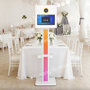 Appareil <span class=keywords><strong>photo</strong></span> miroir magique - Imprime rapidement des photos et offre des accessoires portables pour fêtes - Product Image 5