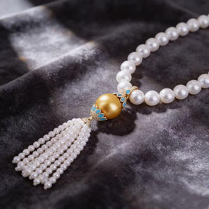 Accesorios de Perlas DIY 31485, Colgante de Plata S925 con Base Redonda Vacía en Forma de Cruz de 2-12 mm para Collares de Moda en Oro y Plata - Product Image 3