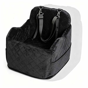 Dog Car Seat Booster Vehicle Cushion Protector <b>Pet</b> Travel <b>Carrier</b> for Dogs Luxury <b>Pet</b> Car Seat Washable Booster Puppy Car Seat - Product Image 2
