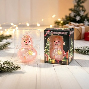 American-style Plastic Desktop Office Ornament Santa Claus Christmas Decoration <b>Gift</b> for Giving Squeeze Toy - Product Image 4