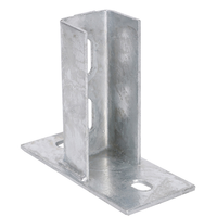 Support de montage solaire photovoltaïque en aluminium sur mesure avec base soudée, connecteur en acier profilé en C, accessoires antisismiques pour toiture 60m/s
