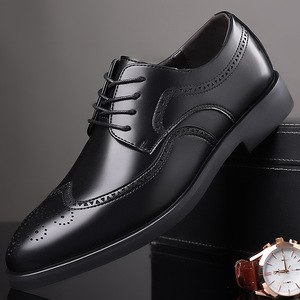Nouvelles Chaussures Richelieu en Cuir pour Hommes 2025 – Style Britannique Formel et Grandes Tailles - Product Image 2