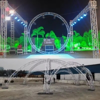 Structure de Scène Mobile en Treillis d'Alliage d'Aluminium GT pour Lampes de Scène et Présentoirs