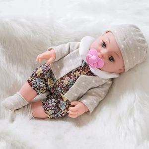 30cm Simulation Doll Soothing Reborn Baby <b>Vinyl</b> Children's Toy Female Baby Doll Wholesale - Product Image 3