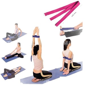 JF Yoga Strap – Bande d'étirement double couche en pur coton pour le fitness et le remodelage corporel, plusieurs couleurs disponibles - Product Image 2