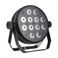 Polarlights Stage Lights LED Par Light DMX512 12*15W RGBWAUV Slim LED Par Light pour la location de mariage de Performance de projet