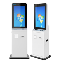 Kioscos de Pago Crtly con Pantalla Táctil de 27 y 32 Pulgadas, Máquina Impresora de Tickets, Kiosco de Pago para Estacionamiento, Hospitales y Hoteles