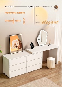 Giá rẻ đồ nội thất nhà bán buôn phòng ngủ căn hộ hiện đại đơn giản trang điểm gương tủ quần áo - Product Image 5