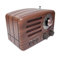 Radio AM/FM Epro Retro M-1161BT avec écouteurs, haut-parleur, lecteur MP3, scanner de canaux, multifonction, signal stable