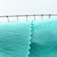 Rouleau de tissu jersey simple 230Gsm 100% coton Pima Tshirt Cloth Grossier Tricoté Acétate Poids lourd pour jouets Vêtements pour garçons