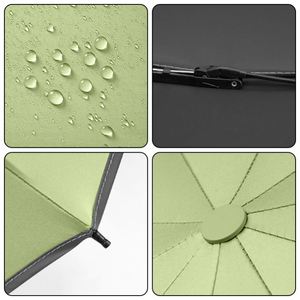 Automatic LED Light Umbrella Custom Logo Three Folding Reverse UV Protection Rain Umbrella with Logo - Product Image 5