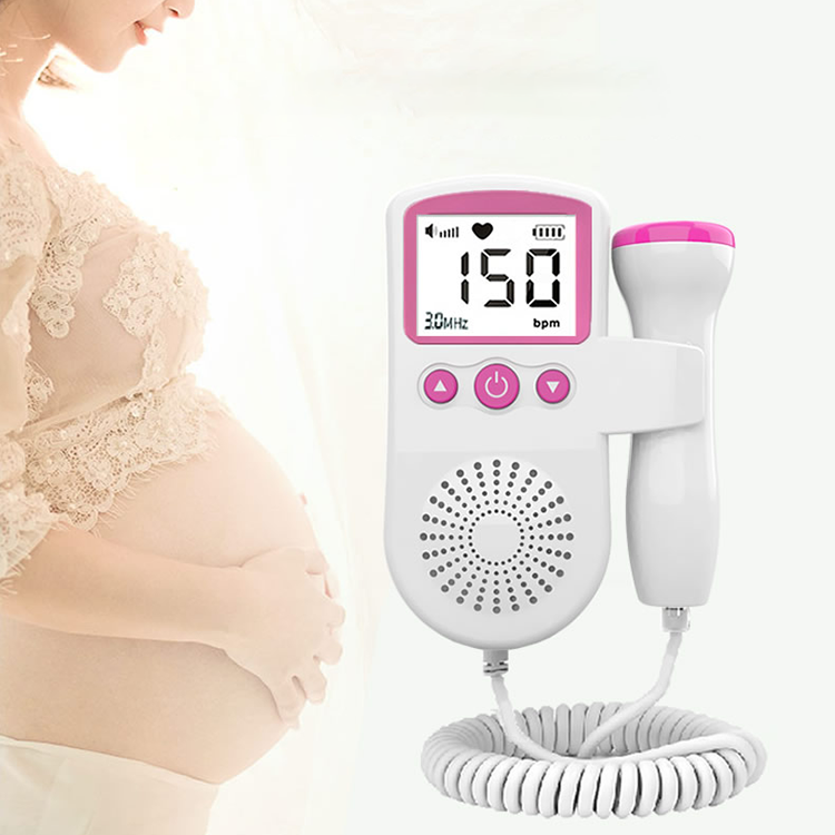 The Baby's Heart Beat Fetal Pregnancy Ultrasound Rate Detection